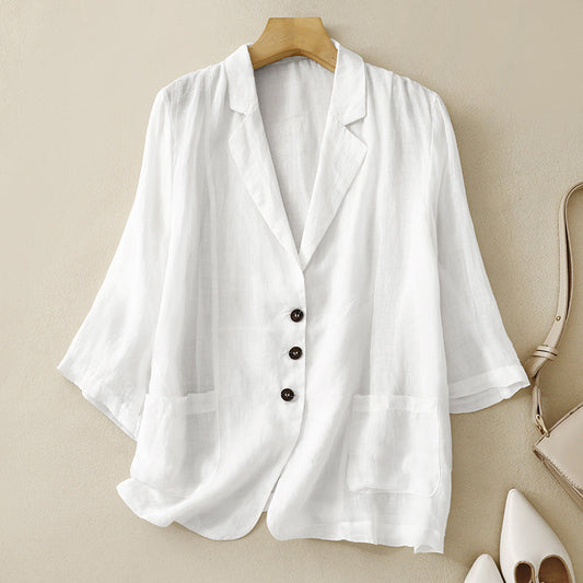 LUNA™ LINEN BLAZER