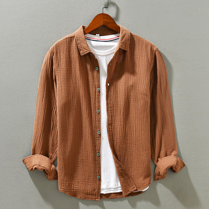 Monterra™ | Cotton Button-Up Shirt