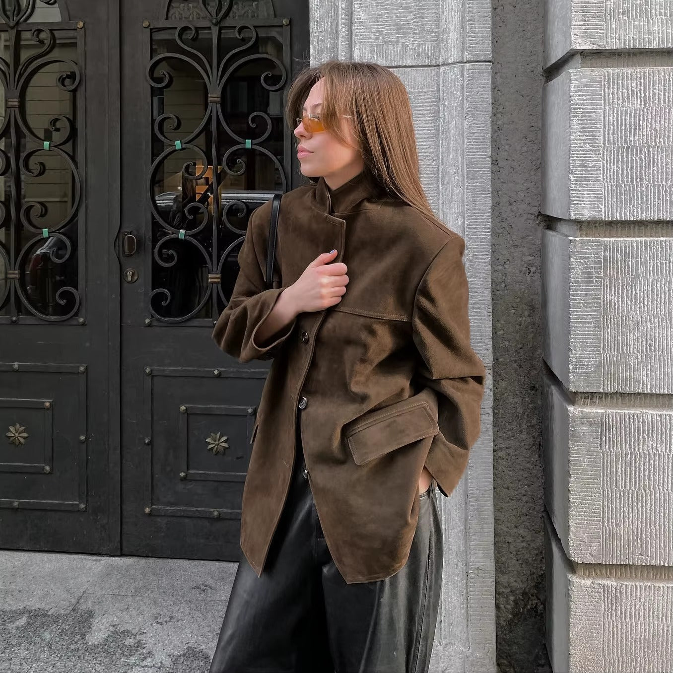 Vermara™ | Suede Blazer