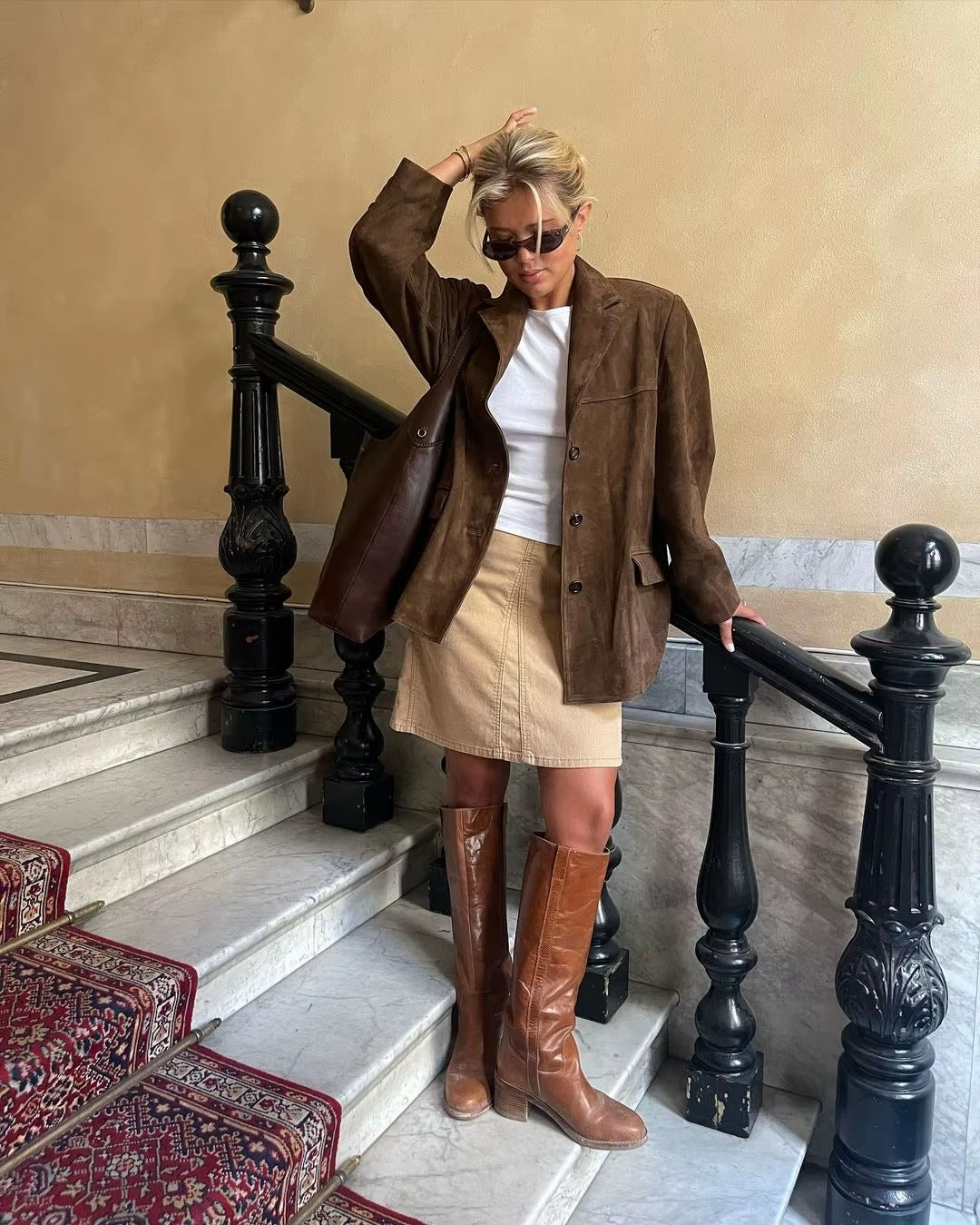 Vermara™ | Suede Blazer